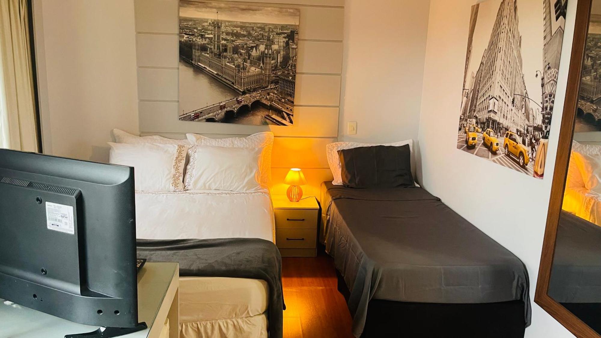 Flat De Luxo Aeroporto Congonhas - Hotel São Paulo Exteriér fotografie